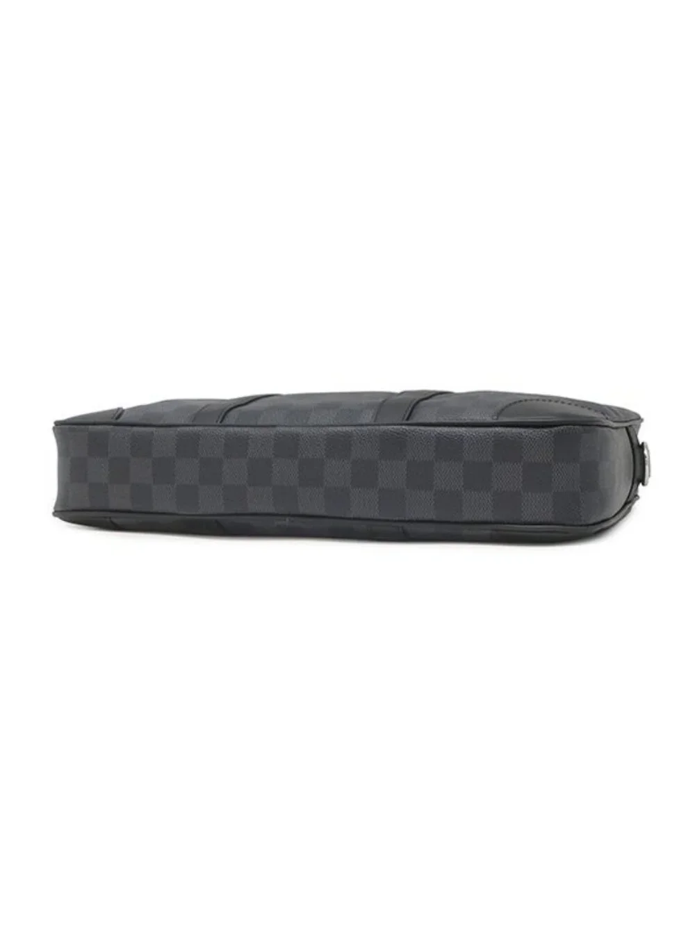 Louis Vuitton 2-Way Bag Porte Documents Voyage PM Damier Graphite Canvas Silver